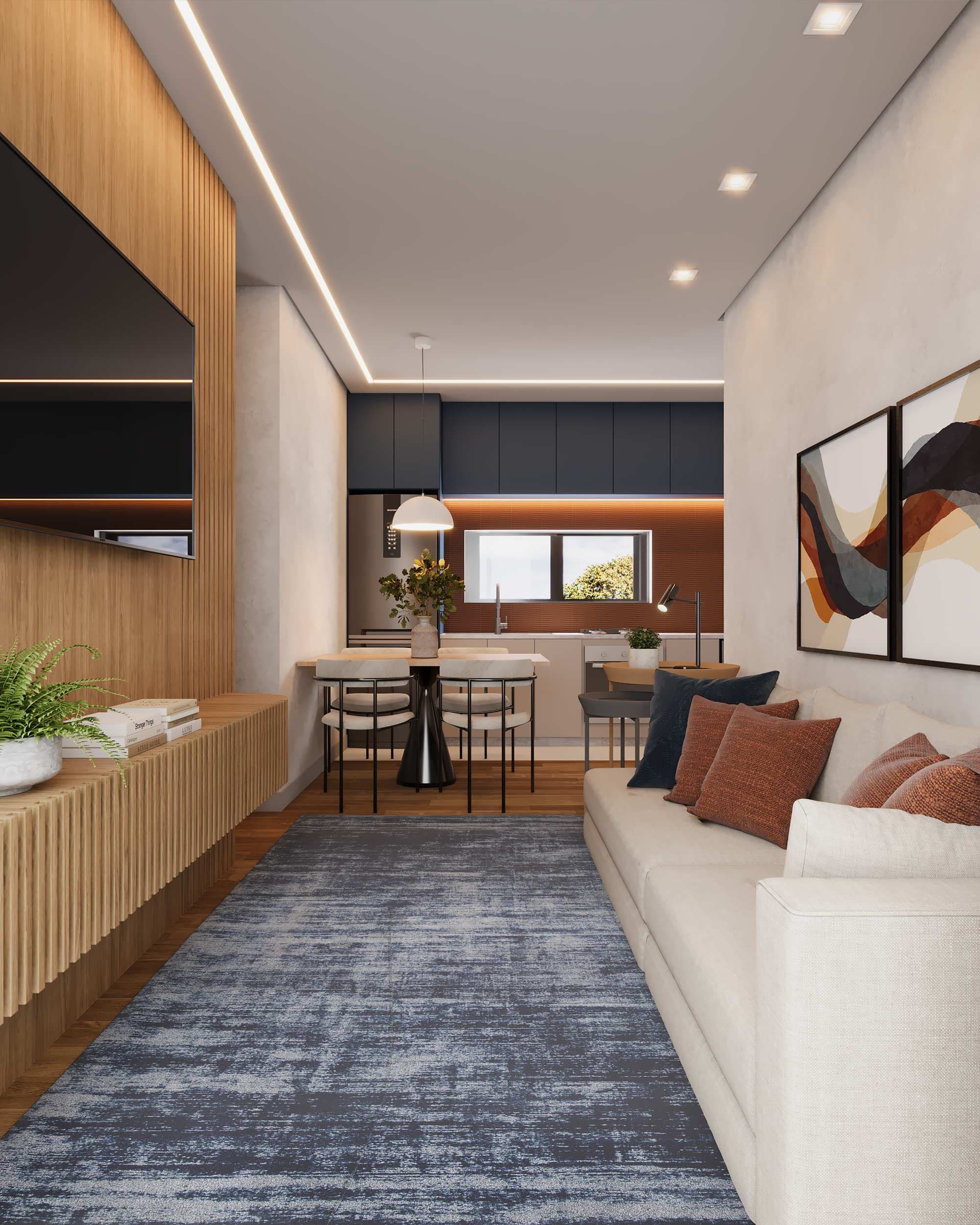 Apartamento cobertura no Portão Curitiba com 2 quartos e suíte